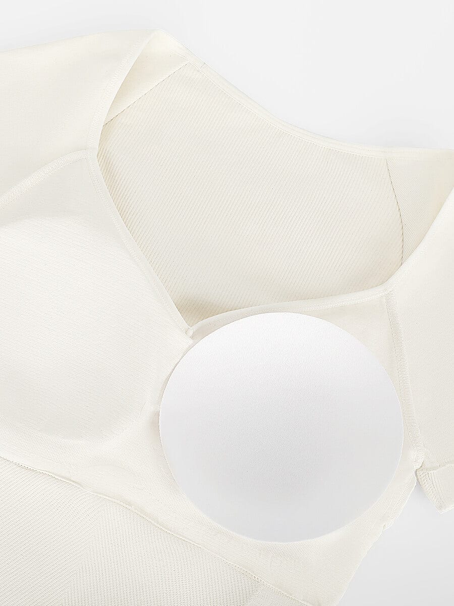 Wholesale ????Eco-friendly Seamless Super Strong Chest Support Shapewear Bodysuit
