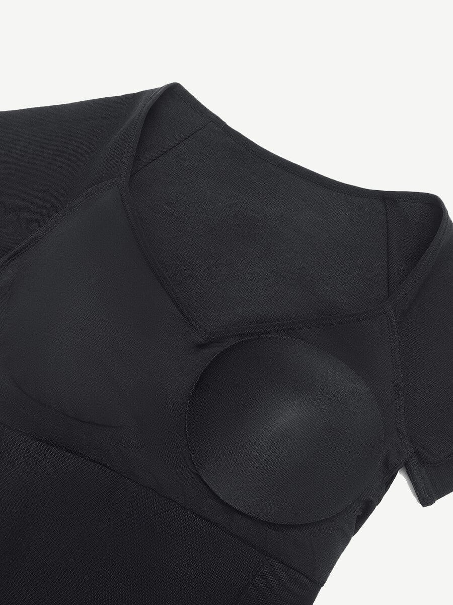 Wholesale ????Eco-friendly Seamless Super Strong Chest Support Shapewear Bodysuit
